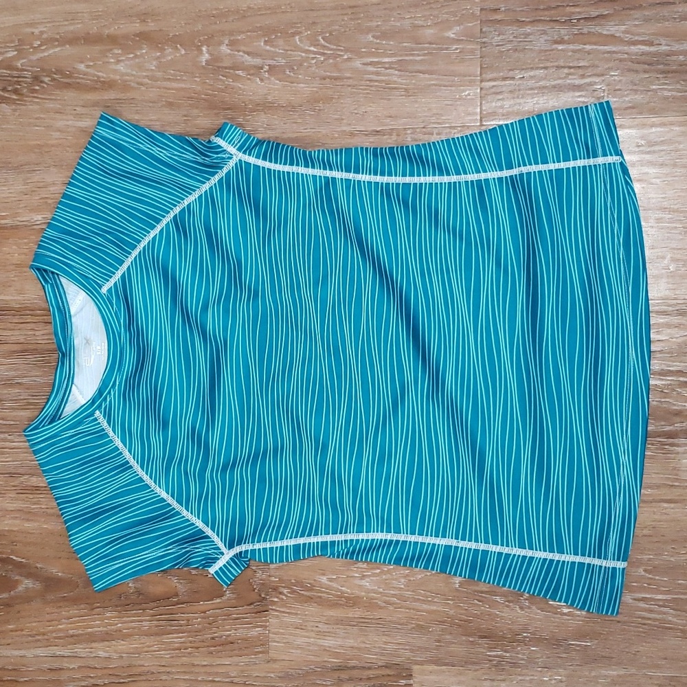 (S) acx Active Running Activewear Workout Stripes Gym Athletic Training